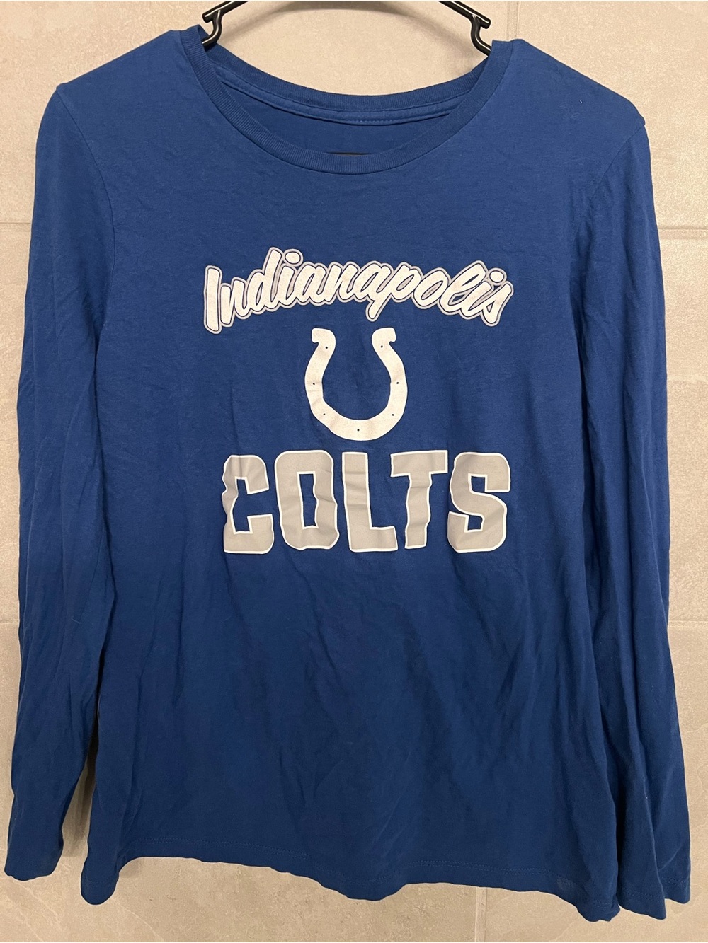 Team Apparel Women's Royal Blue NFL Tee